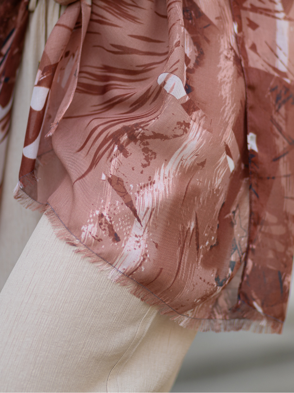 Coastline - Modal & Silk Scarf