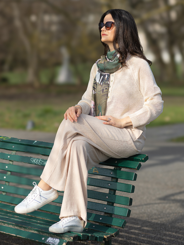 Coastline - Modal & Silk Scarf