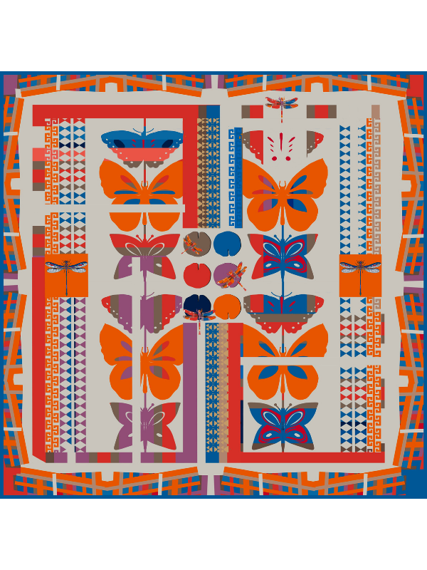 Orange Butterflies