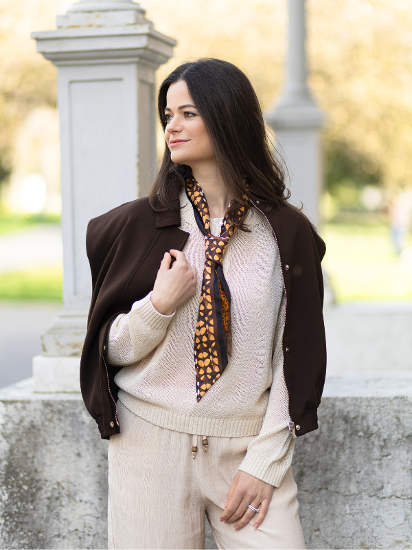 Mookaite Animal Print Twilly