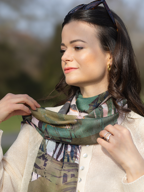 Coastline - Modal & Silk Scarf